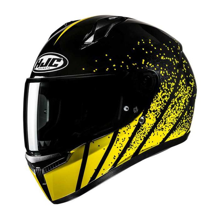 Kask Motocyklowy Hjc C10 Haven Black Yellow L / M