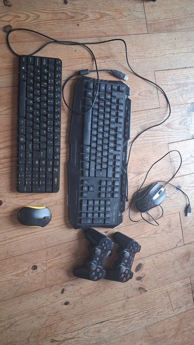 Diversos aparelhos danificados