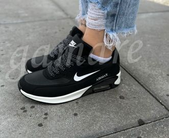 Nike Air max 90 36-41 sportowe buty damskie czarne białe nowe