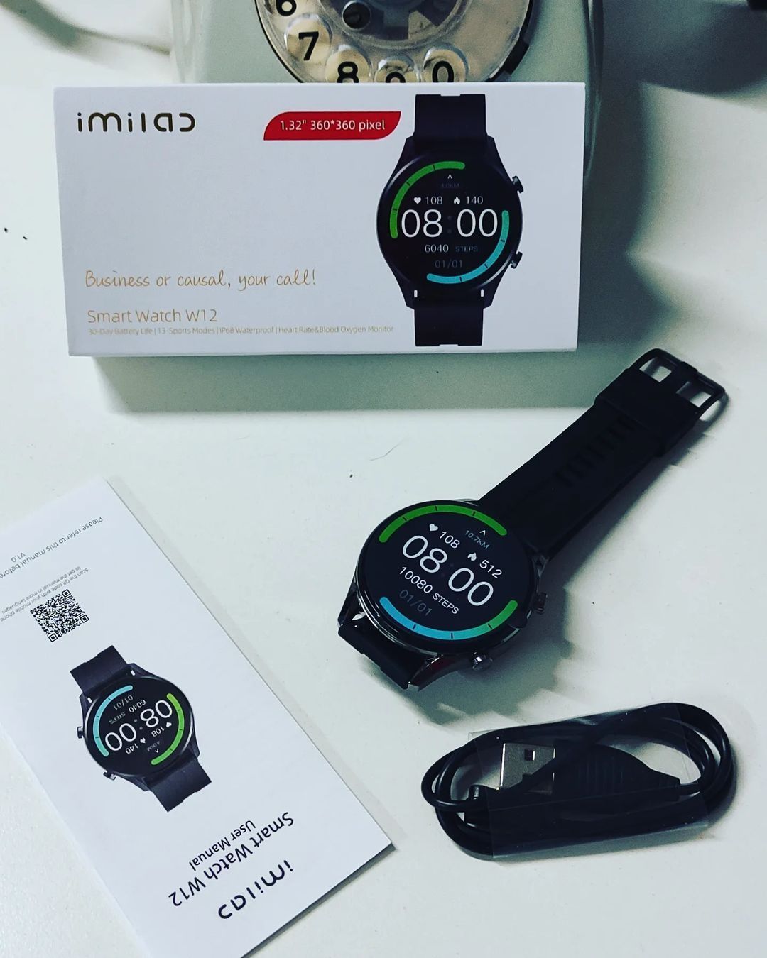 НОВЫЕ Смарт-Часы Xiaomi IMILAB iMi W12 Smart Watch Глобальная версия