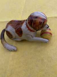Cão de corda de lata. Fabricado na Alemanha (1950)