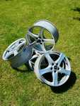 Felgi/kola BORBET 4szt 17", 5x105, ET40, pista 56,6, TPMS