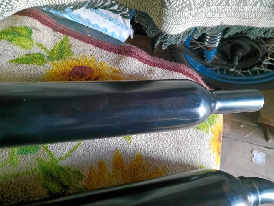 Вихлопні Triumph Bonneville глушители