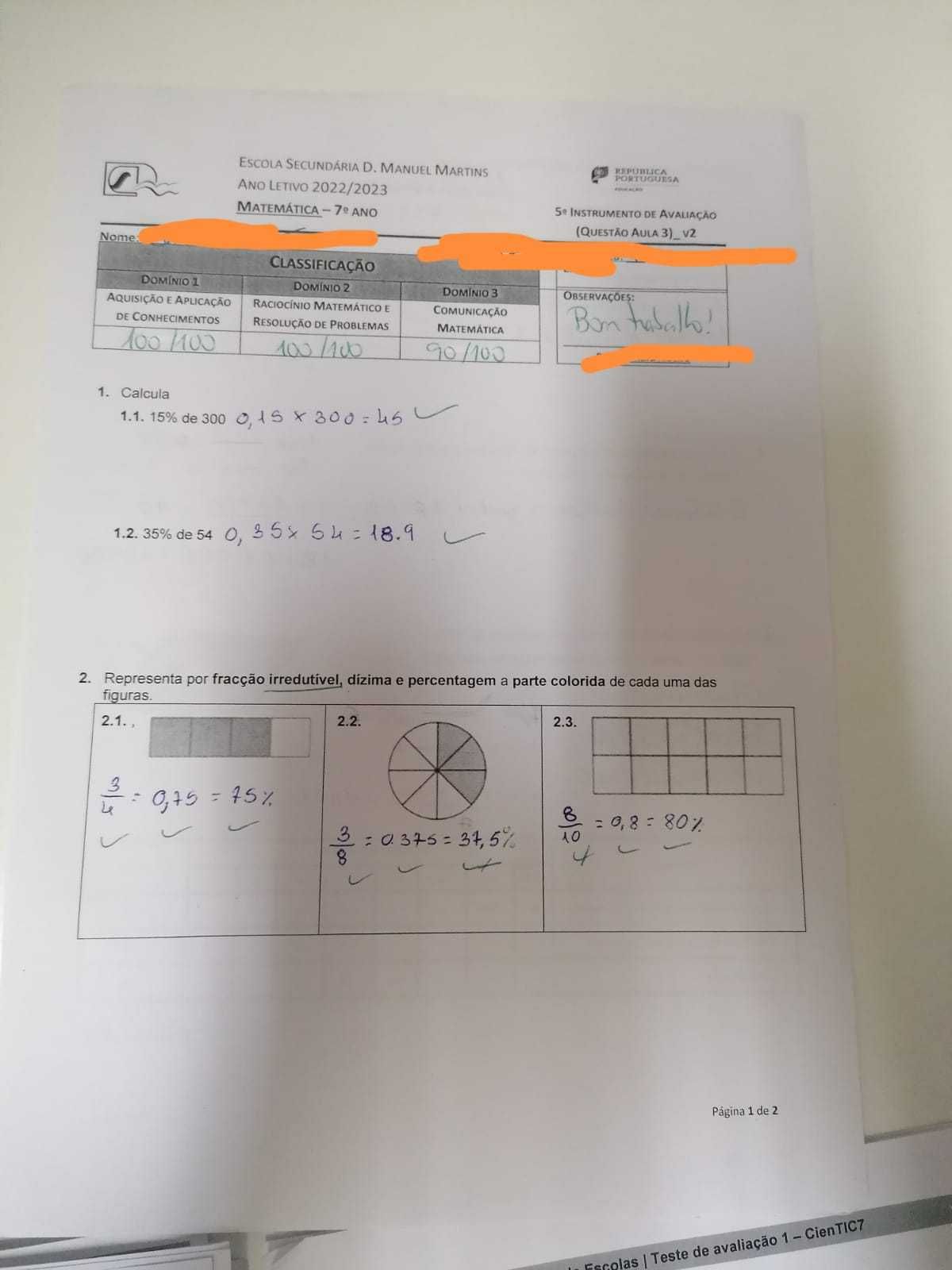 Explicações de 1.°, 2.° e 3.°ciclo