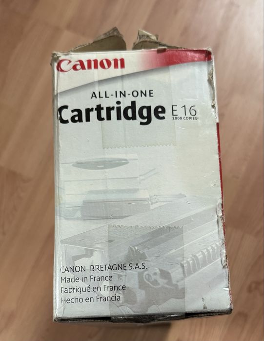 Оригинальный картридж canon e16