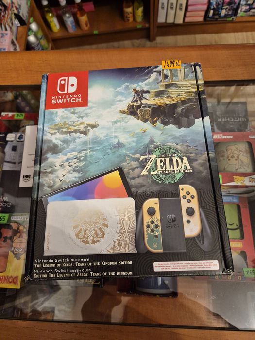 Nintendo Switch OLED wer Legend of Zelda Tears of the Kingdom Używana