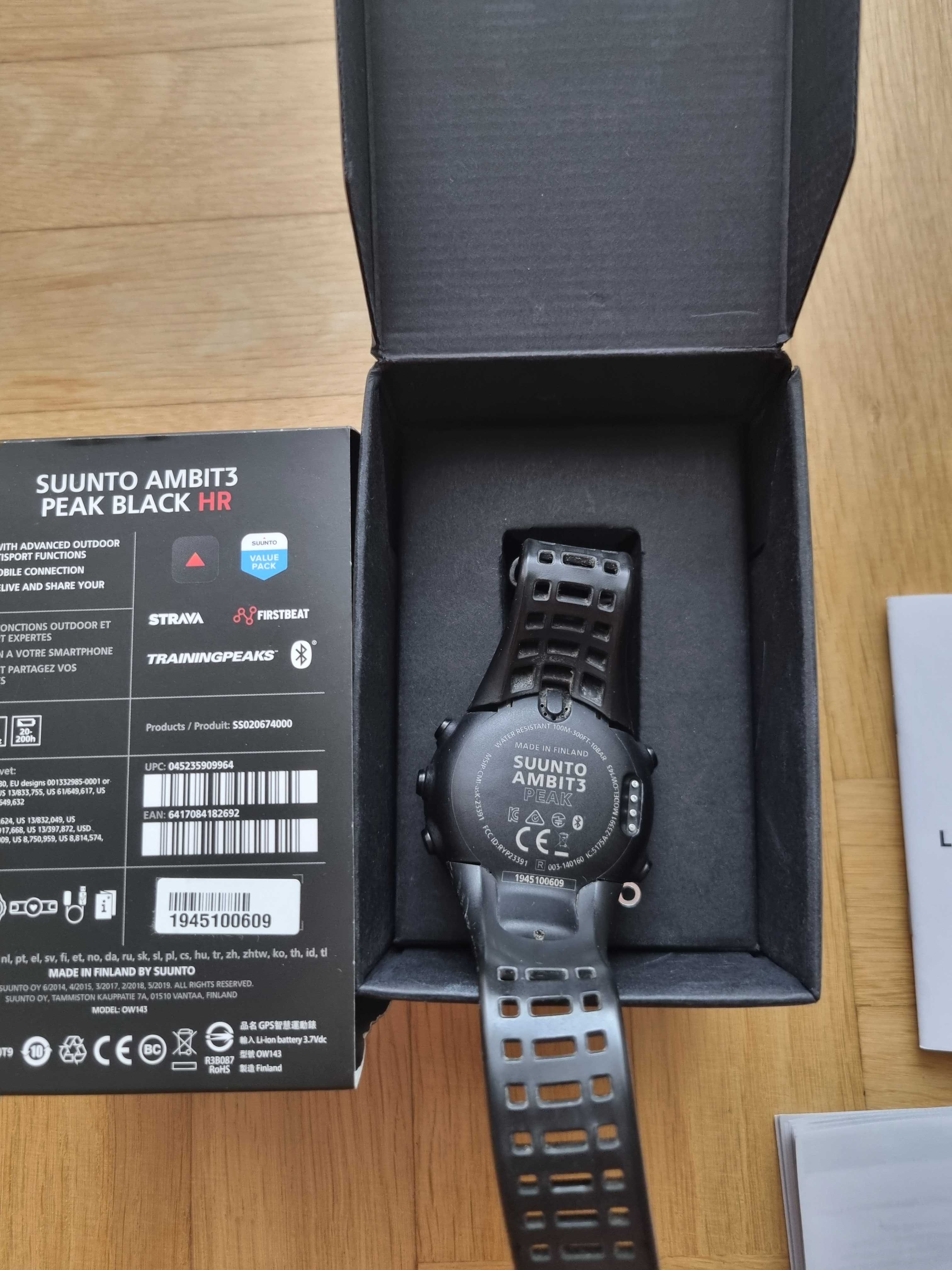 Zegarek sportowy Suunto Ambit 3 Peak