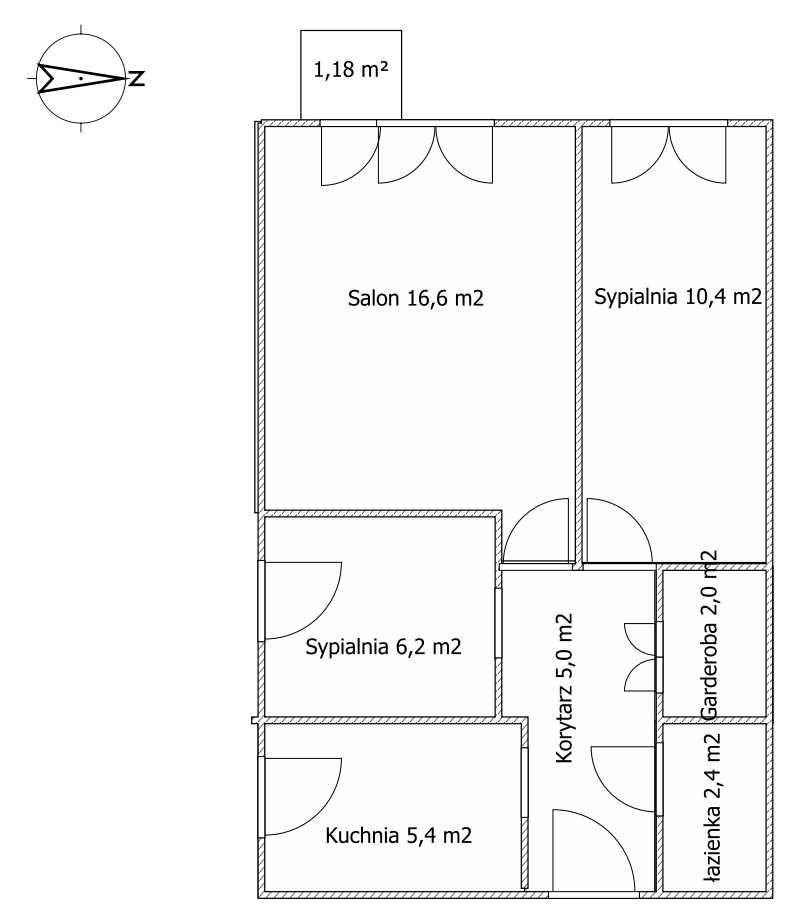 Mieszkanie 3 pokoje 48m2  na sprzedaż 500 m od stacji metra Bródno