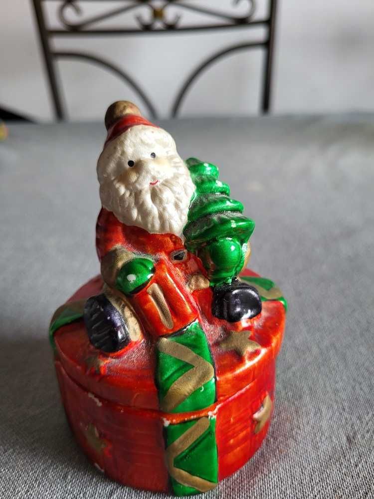 Caixa Pai Natal em Cerâmica