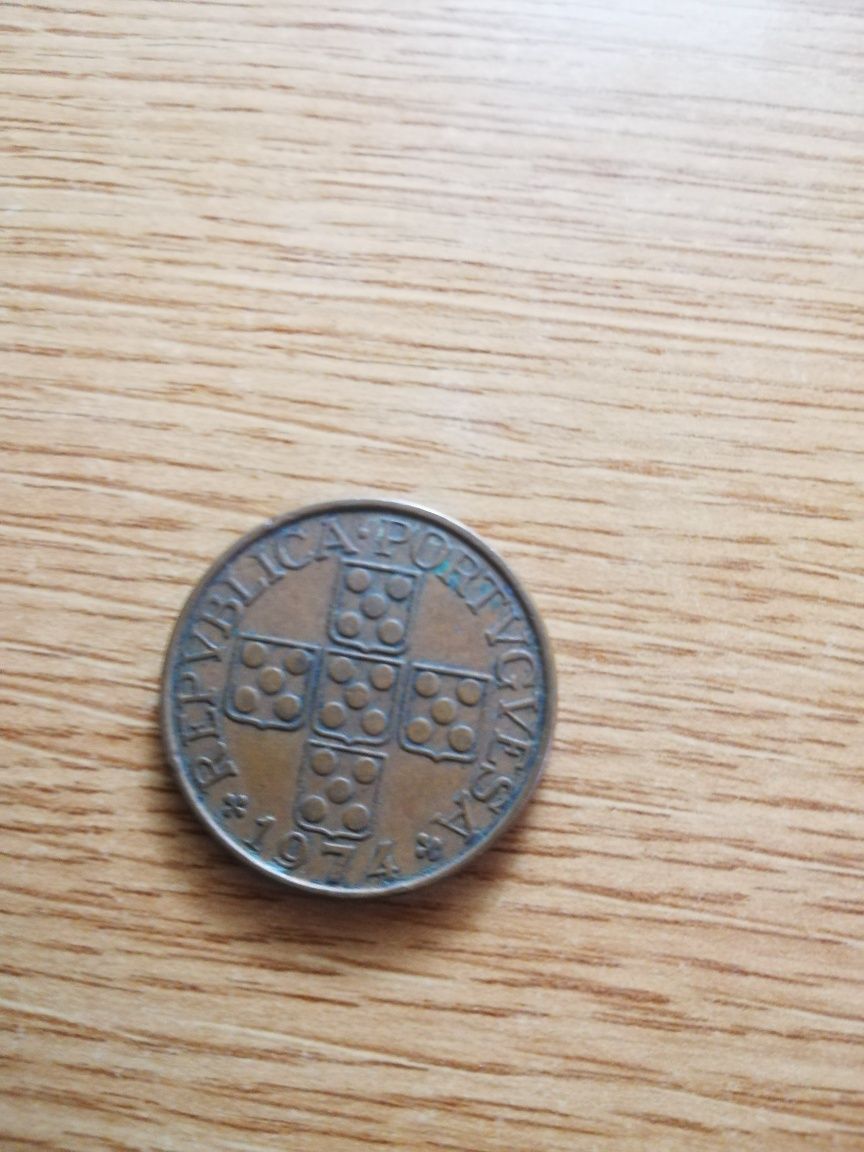 Moeda 1 escudo 1974