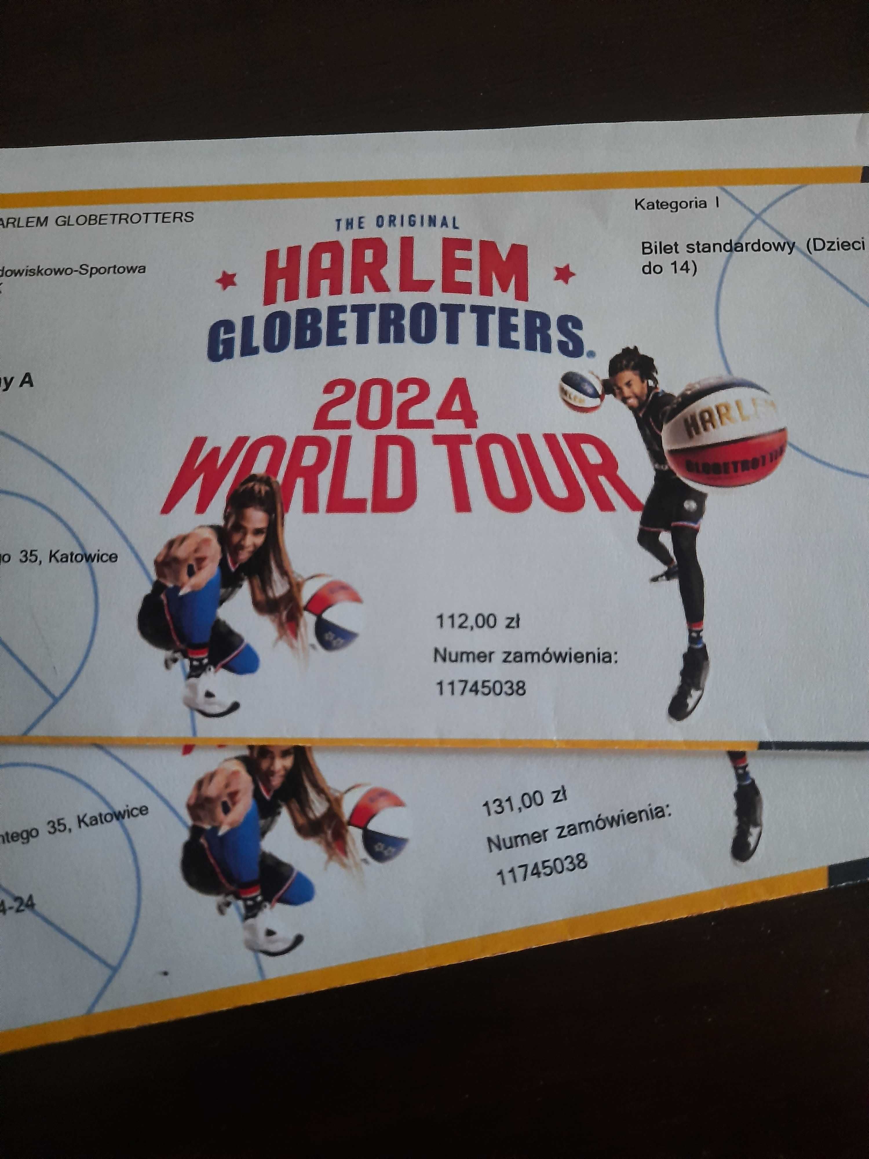 Bilety Harlem Globetrotters Katowice