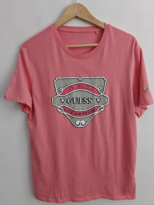 Guess t-shirt koszulka sportowa krótki rękaw męska XL