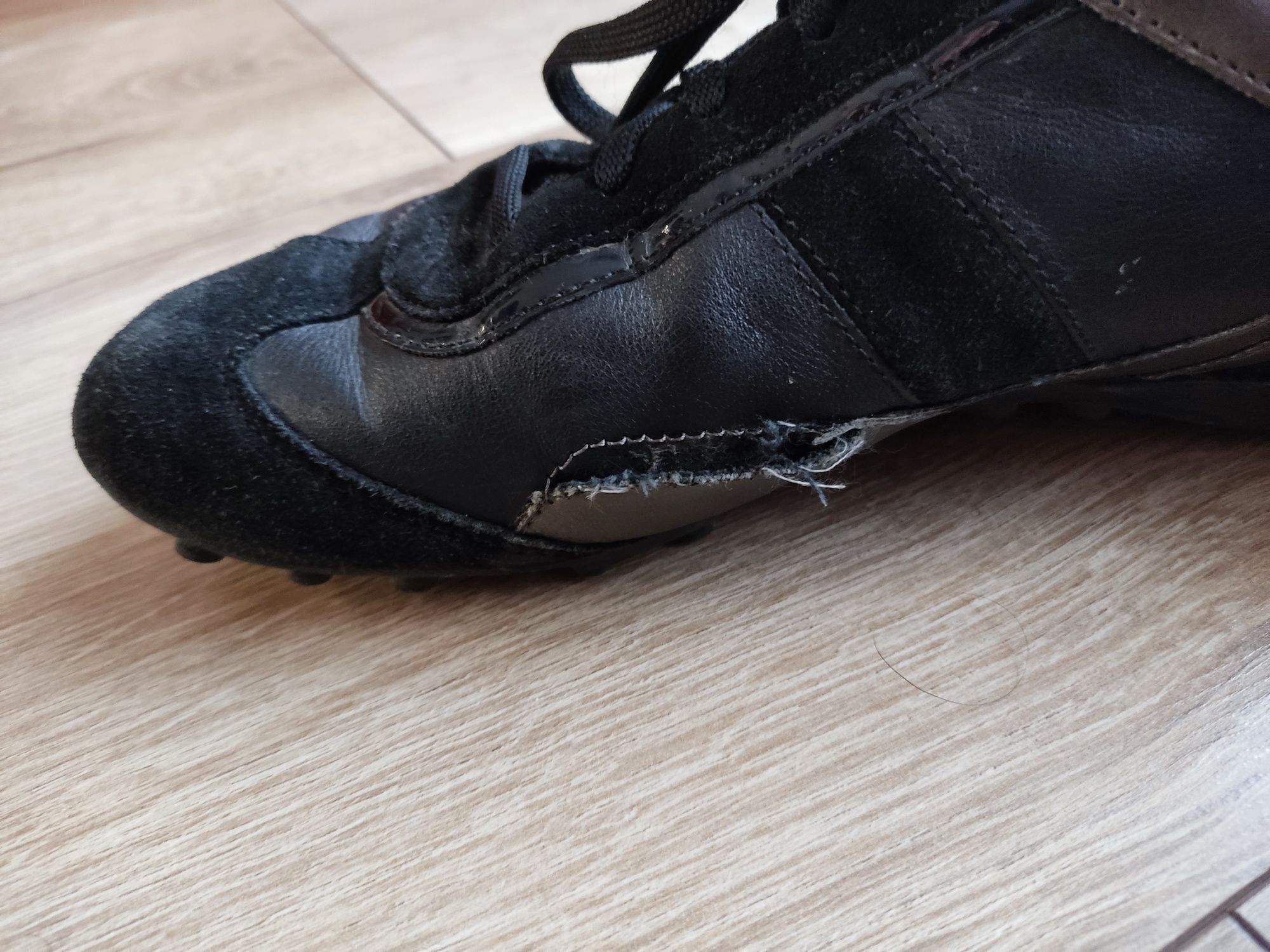 Geox 41 czarne sneakersy adidasy półbuty skórzane skóra sportowe