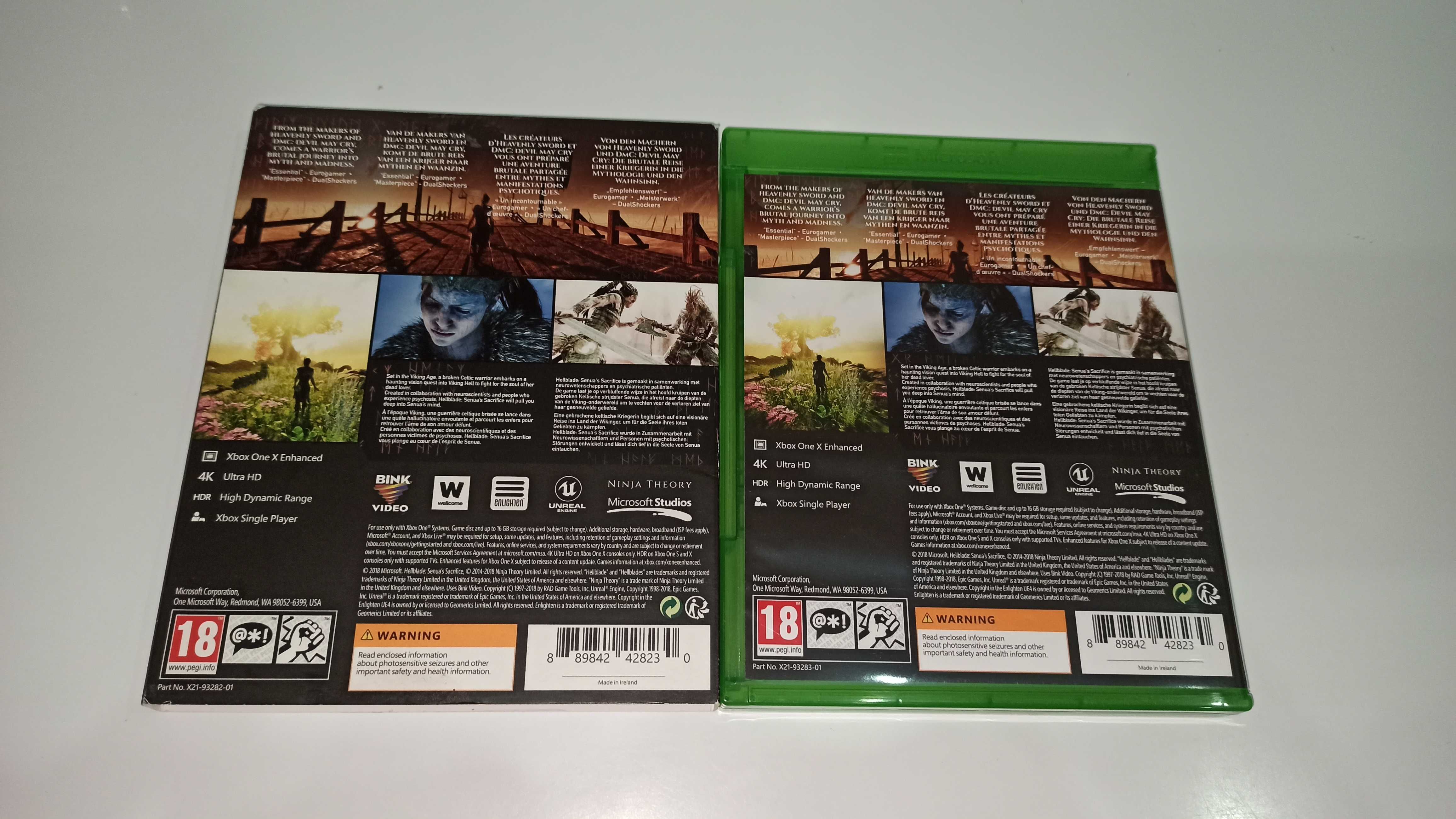 xbox one HELLBLADE SENUAS SACRIFICE po polsku fabuła +OBWOLUTA unikat!