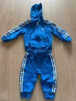 Fato de treino azul Adidas bebé 6-9meses