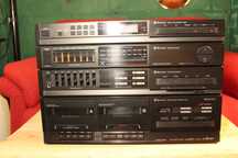 Sherwood CTA-6 R Double Cassette Tuner Amplifier Tested Working