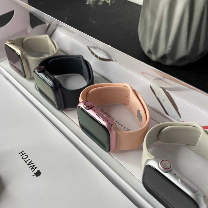 Apple Watch 9 - 10 Titan Ceramic Case. Смарт годинник часы Эпл вотч.