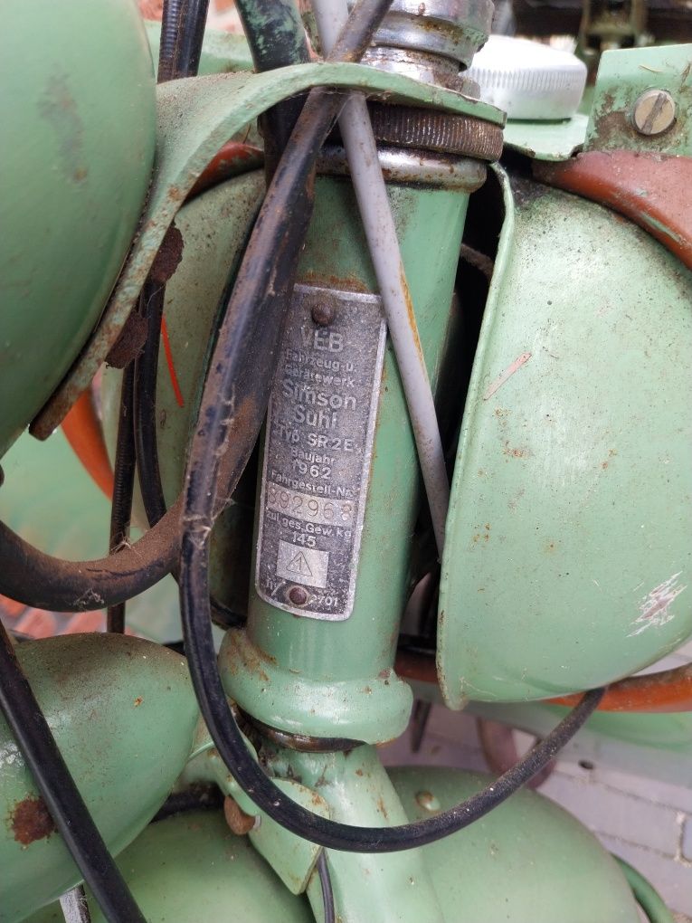 Sprzedam Simson sr2/E