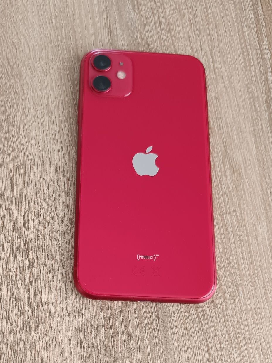 iPhone 11 czerwony 128 GB JAK NOWY