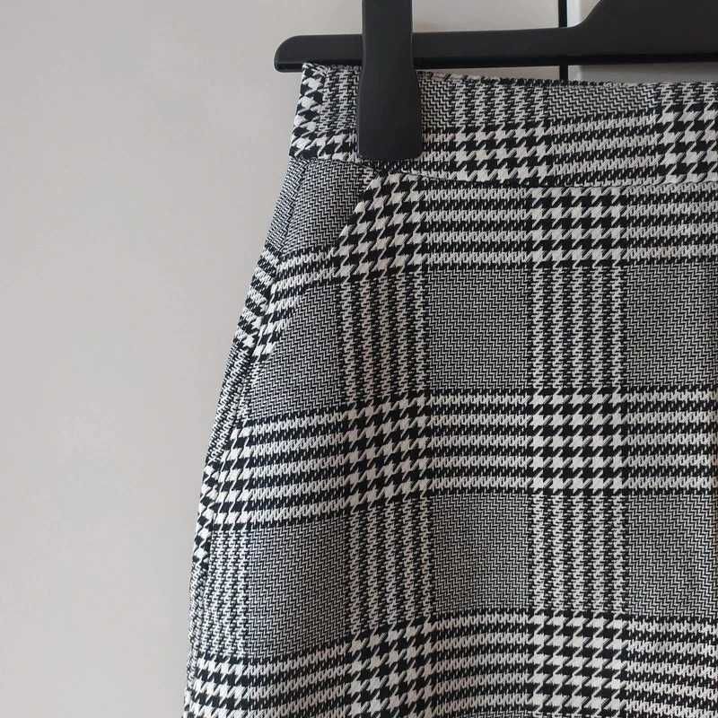 Spódniczka krótka mini 36 S Resered + sweter rozpinany kardigan
