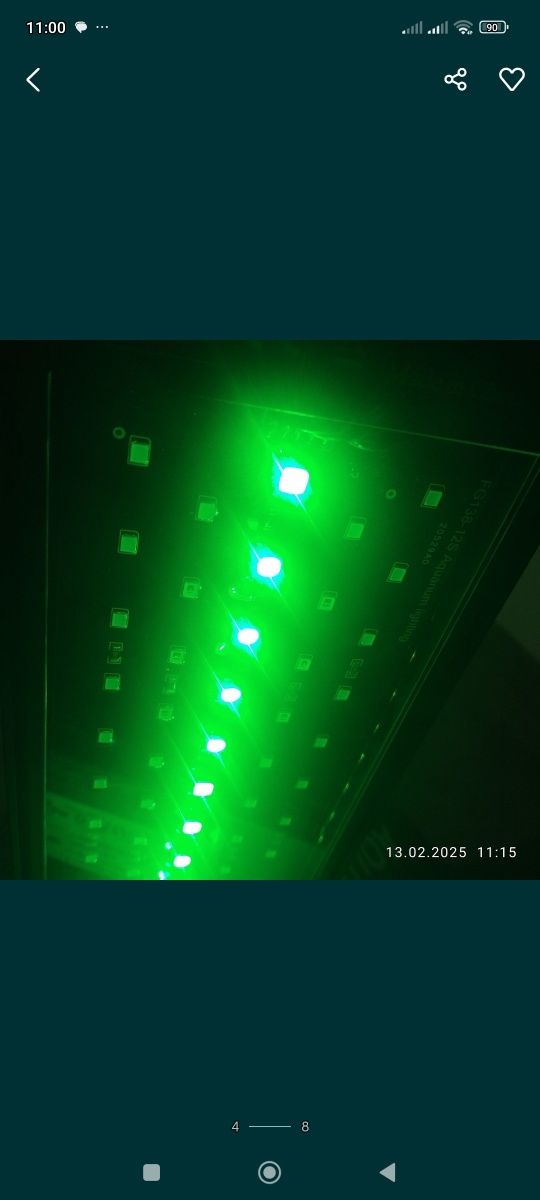 Lampa do akwarium 30cm 15V
