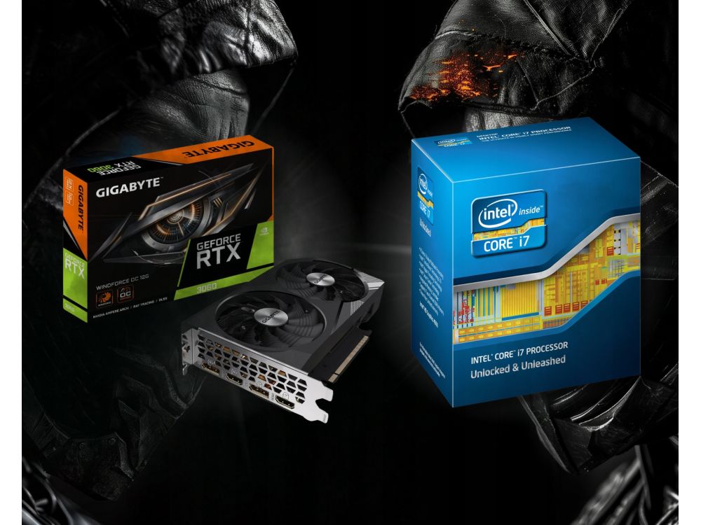 BSG Raptor V4 komputer stacjonarny i7 32GB 1TB SSD RTX3060 Win10Pro