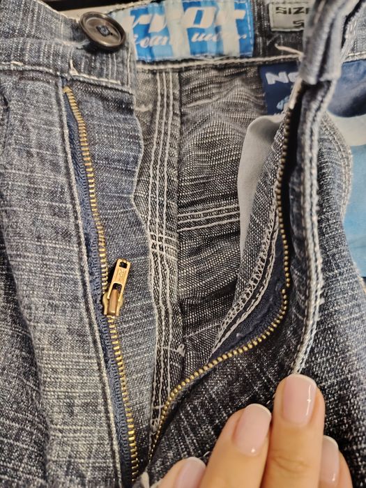 Spodnie baggy dzinsy