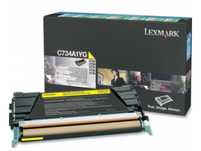 Картридж новый жёлтый Lexmark C734A1YG