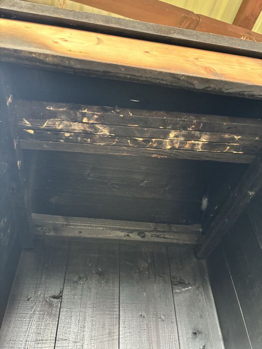 Wędzarka drewniana.