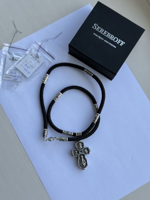 Крестик серебряный