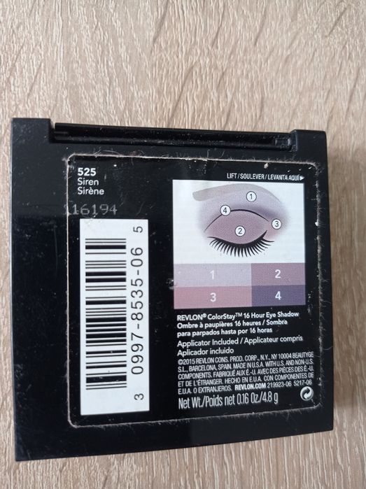 Poczwórny cień do powiek Revlon Colorstay 525 Siren