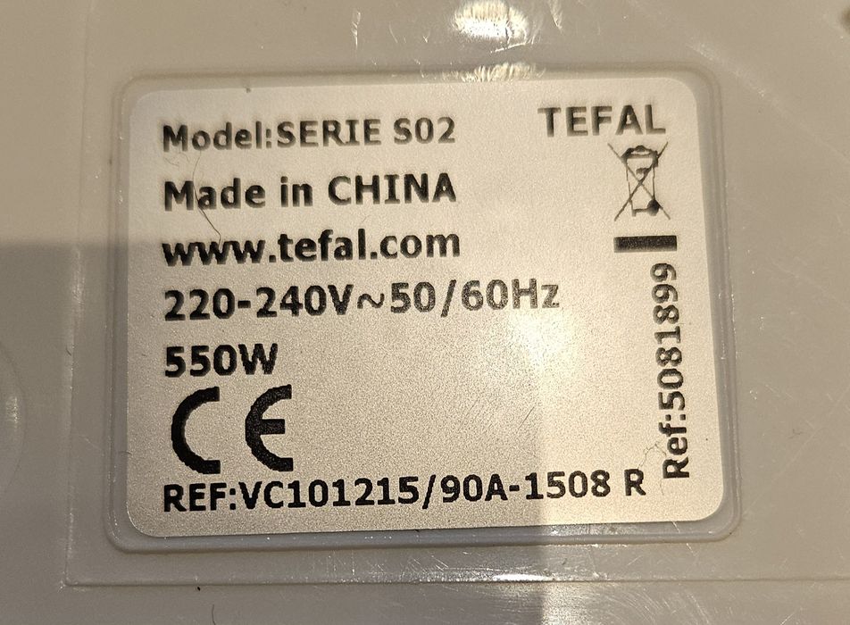 Parowar Tefal serie s02 550w do gotowania na parze