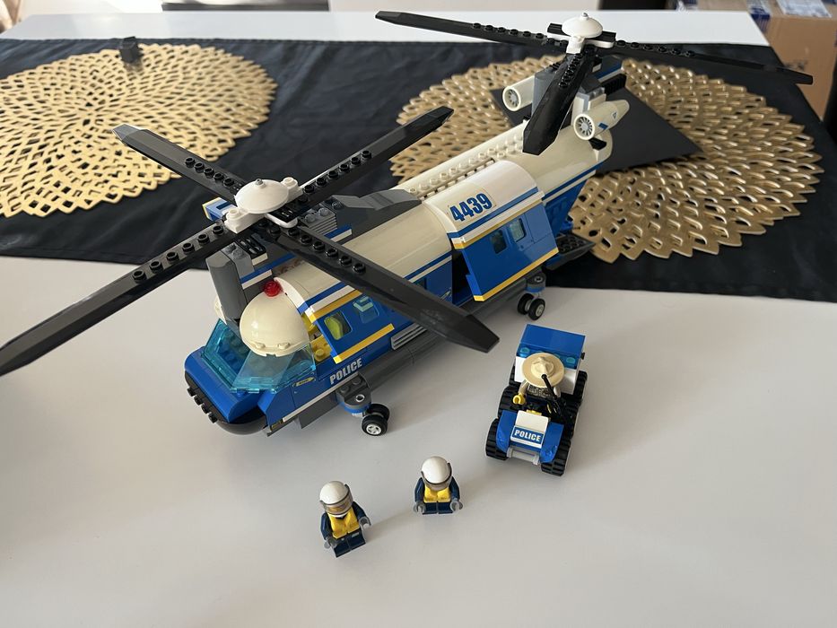 Lego City Policja 5 zestawów 4439; 60045; 4437; 60048; 7286