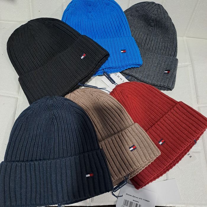 Шапка Tommy Hilfiger  осенняя демисизонная коттон