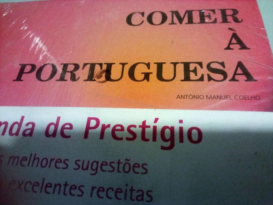 Envio Grátis | Pack Selado novo Livros"Comer Bem".2 livros Natal