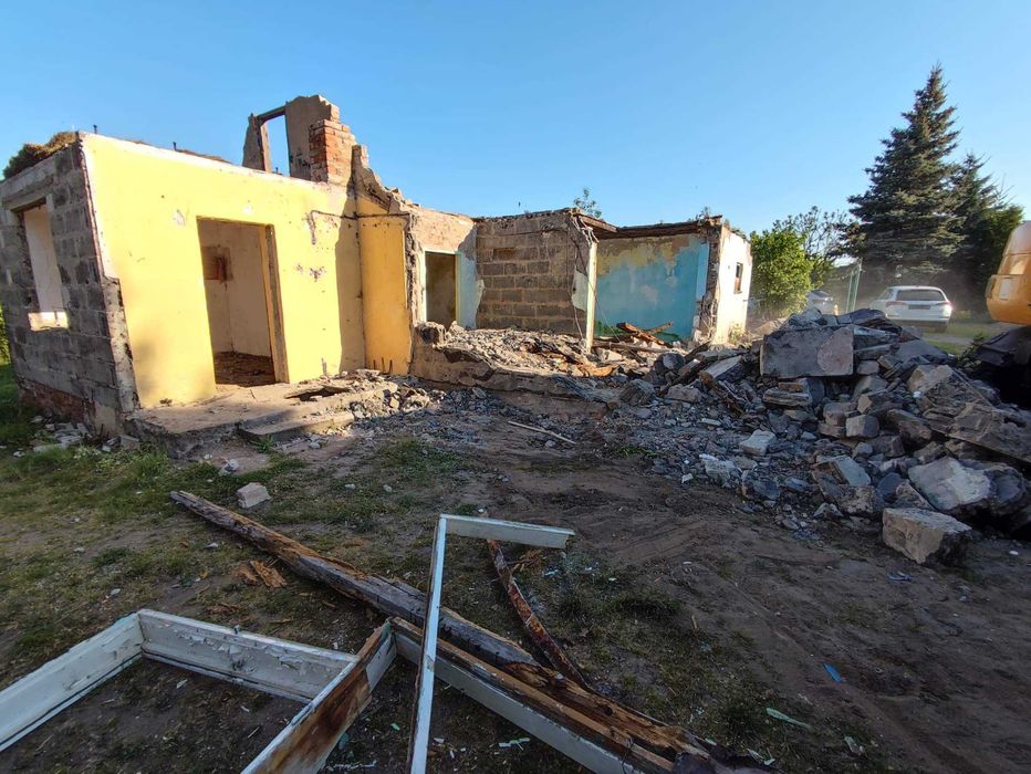 Wyburzenia, rozbiórki , demontaż budynków, prace ziemne,wykopy,wymiana