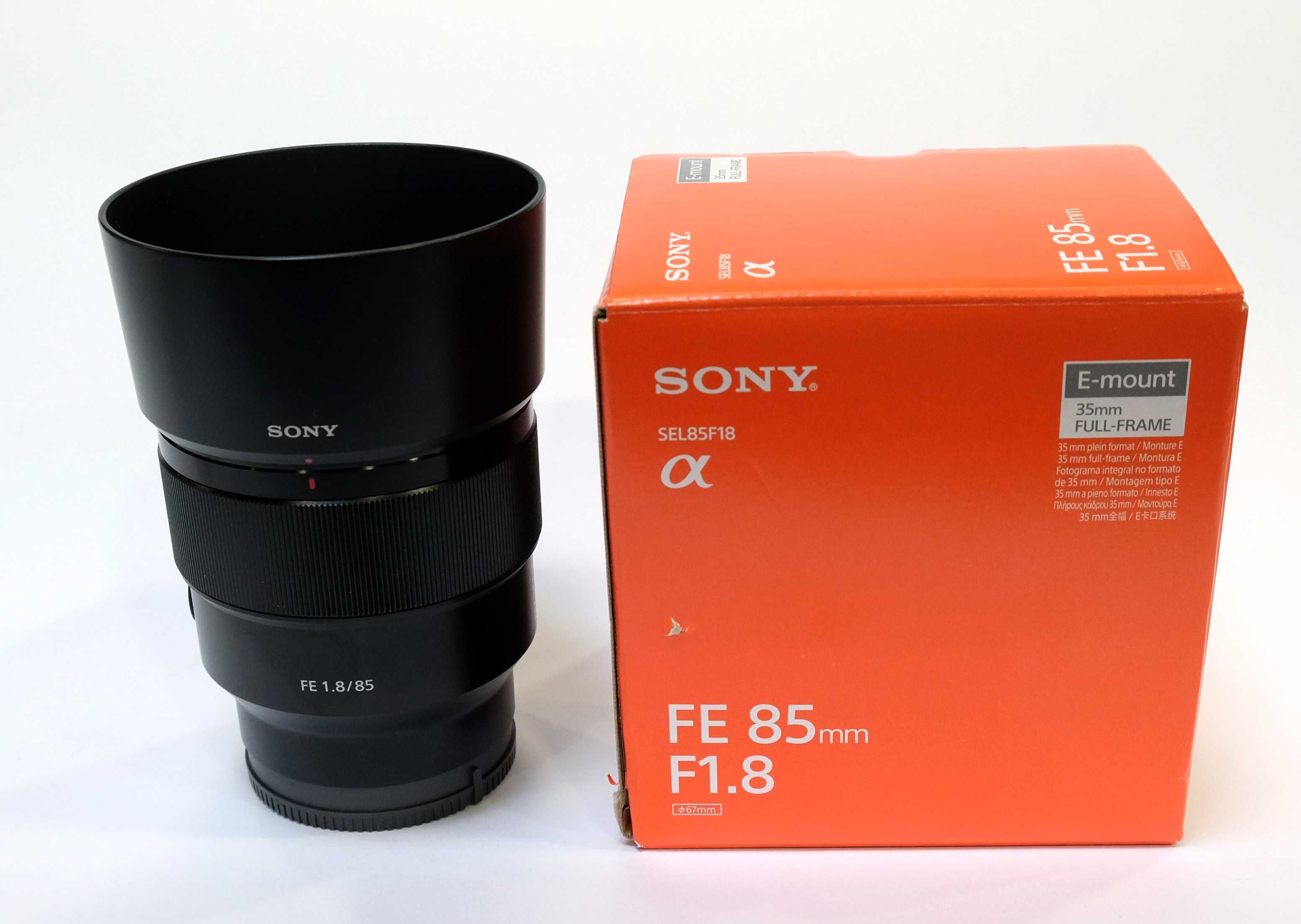 Obiektyw Sony FE 85mm F 1.8. Gwarancja!