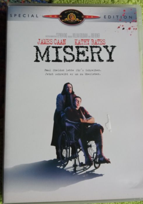 Film Misery z Kathy Bates i Jamesem Caanem bez polskiej wersji
