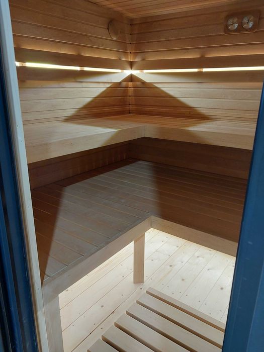 Sauna Ogrodowa Fińska 2,5 m x 2,5 - idealna pod wynajem