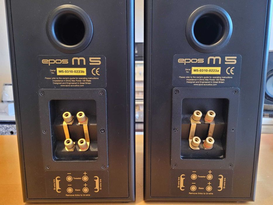 Klasyka brzmienia "BBC sound" dwudrożne monitory EPOS M5