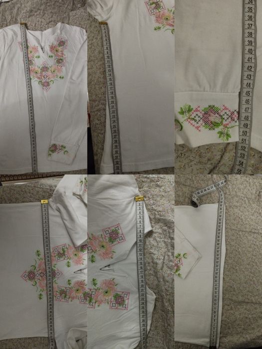 Вышиванка "Фламинго" на девочку 146р.