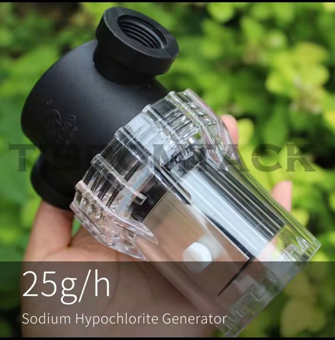 Eletrolisador pequeno de hipoclorito de Sódio 25g/h piscina