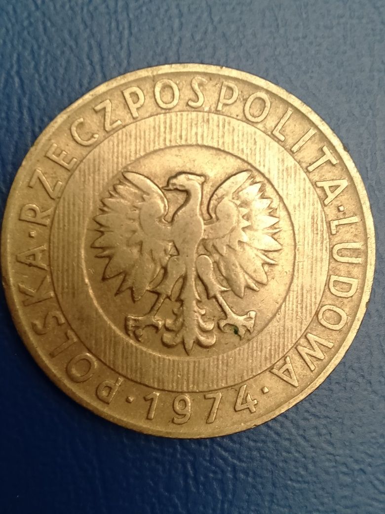 "20 zł" monety z 1973-76