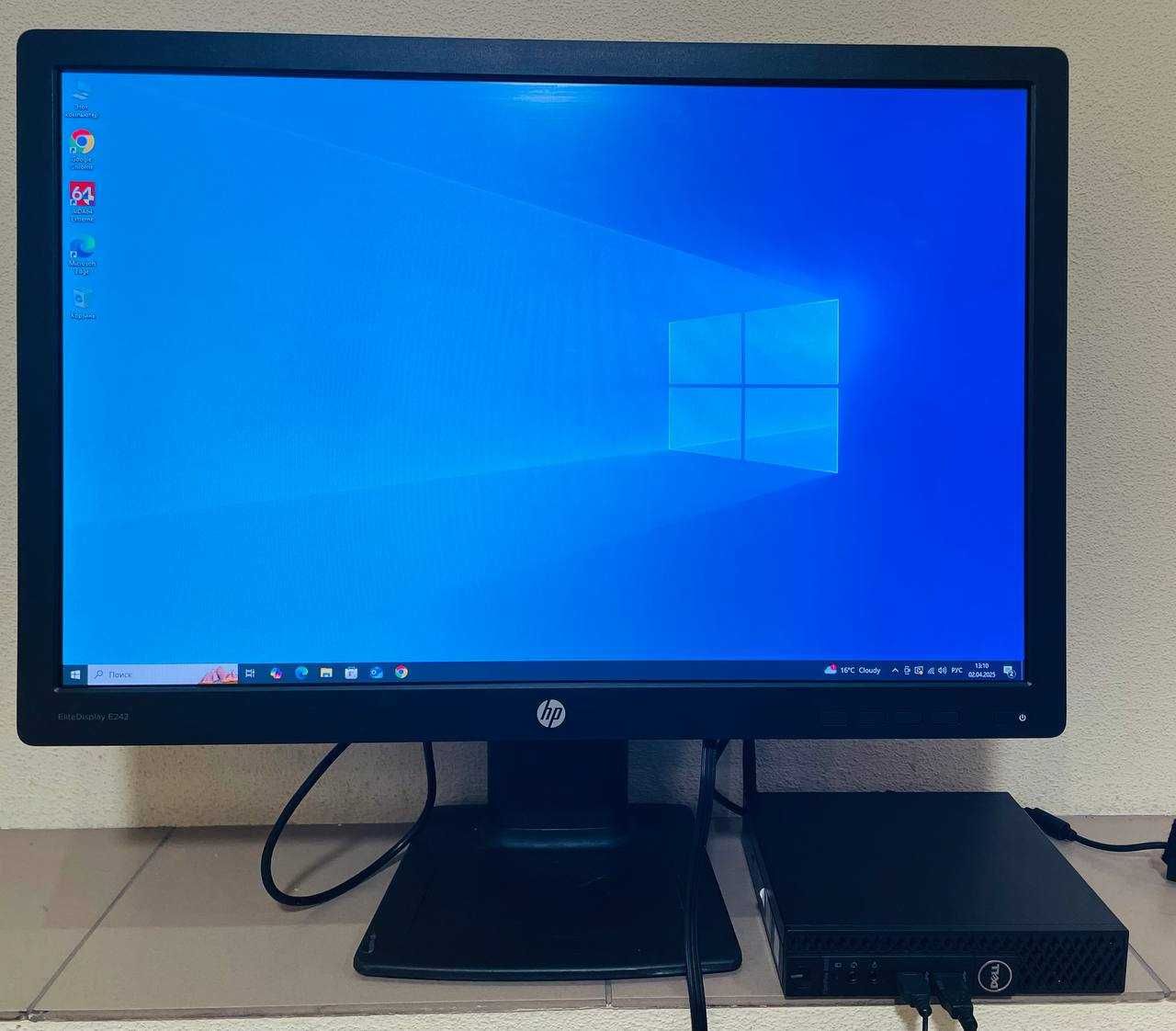 Монитор HP EliteDisplay E242 диагональ 24" IPS WLED 1920x1200 (16:10)