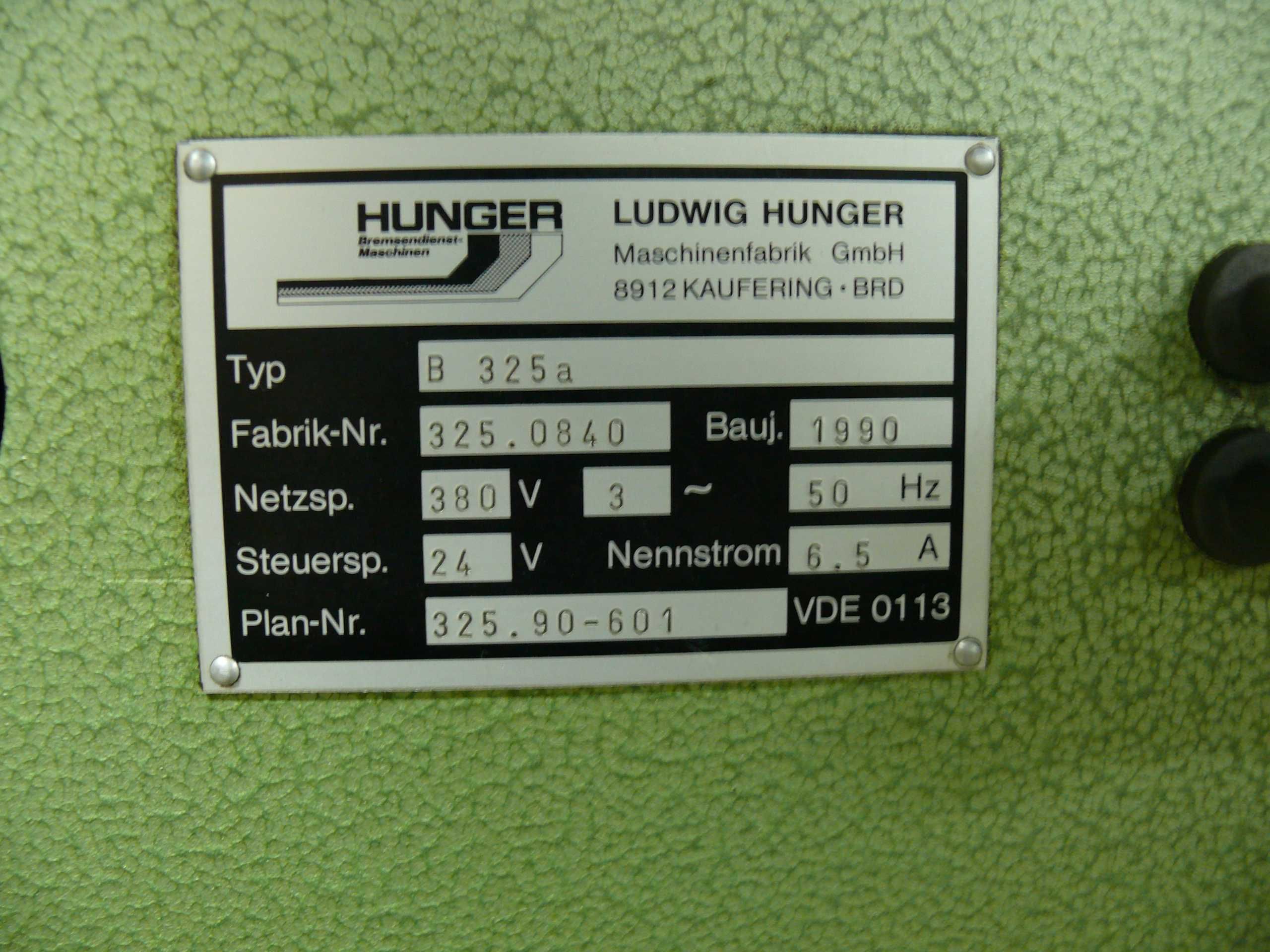Przetaczarka Tokarka Wytaczarka  do tarcz hamulcowych  Hunger B325