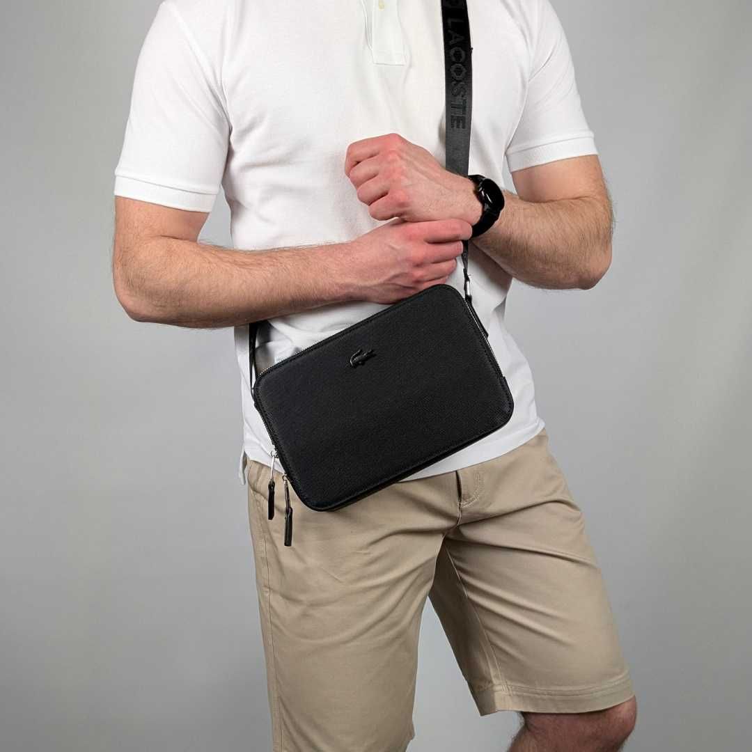 Сумка Lacoste Chantaco, сумка лакоста, кросбоді через плече, чоловіча