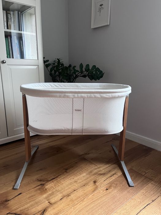 Kołyska dziecięca Harmony BABYBJORN + prześcieradła Poofi