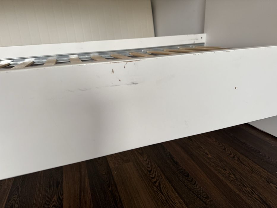 Cama ikea Slakt (com estrado e colchão)