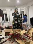 Árvore de natal 210 altura ( APENAS ESSAS 2 fotos)!