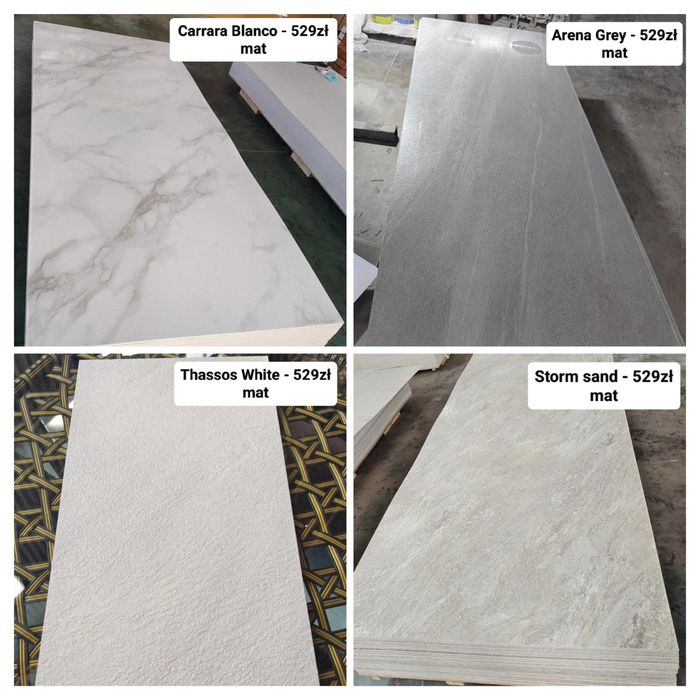 Płyty Węglowe Panele Ścienne 280x122cm Nowy Asortyment!!! Wodoodporne